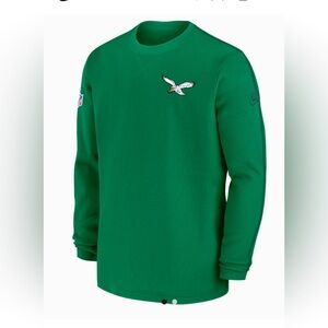 Philadelphia Eagles Nike Waffle Knit Crew Neck